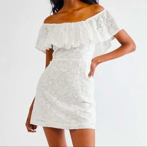 NWT!! Free Pleople Lace Mini Dress Size M!!